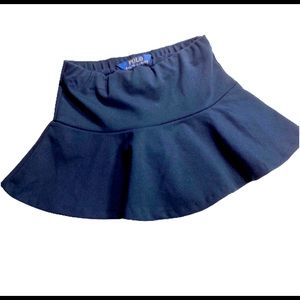 Ralph Lauren Navy Blue Girls 2T Skort